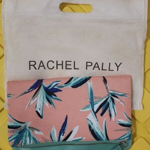 Rachel Pally Tropical Pink and Teal Clutch